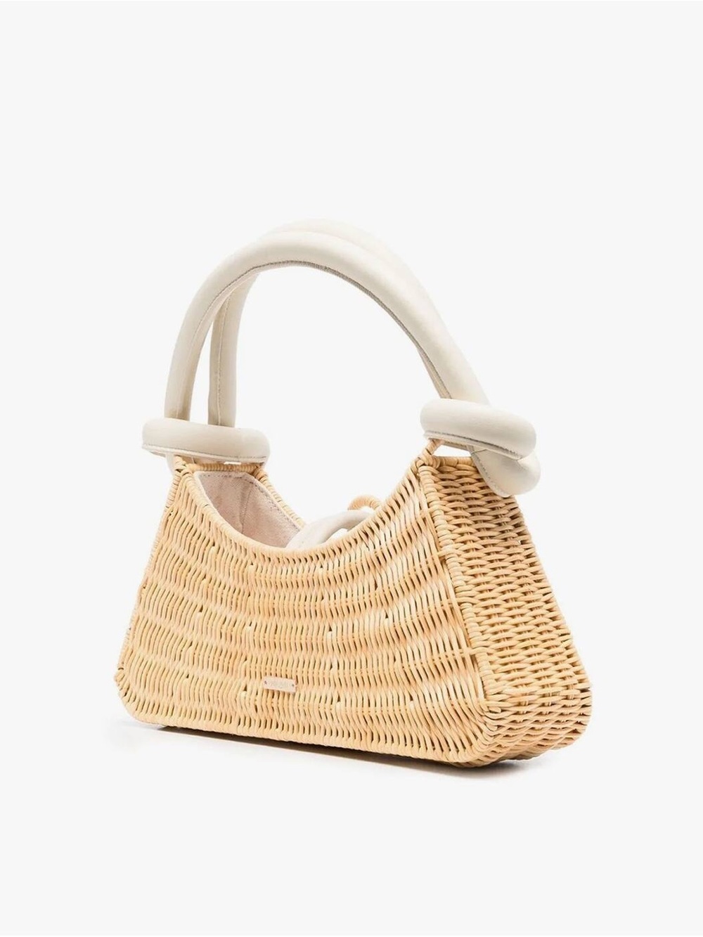Cult Gaia Rattan Top Handle Shoulder Bag - Picture 4 of 12